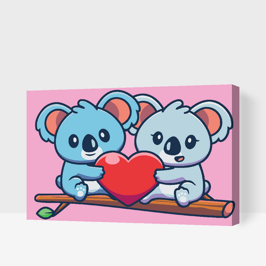 Paint by Numbers - Koalakærlighed