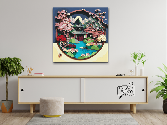 Paint by Numbers - Japansk Have