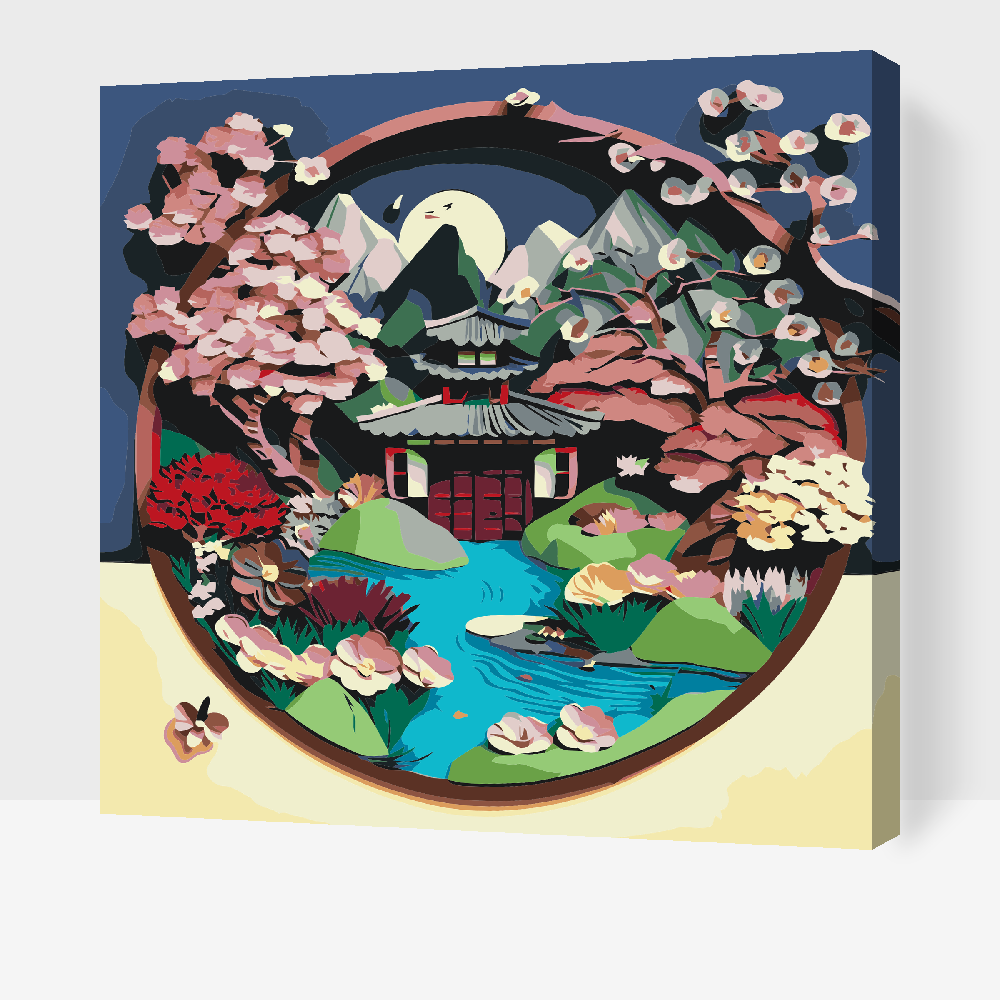 Paint by Numbers - Japansk Have
