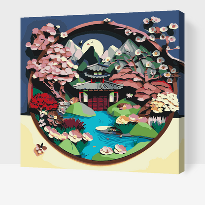Paint by Numbers - Japansk Have