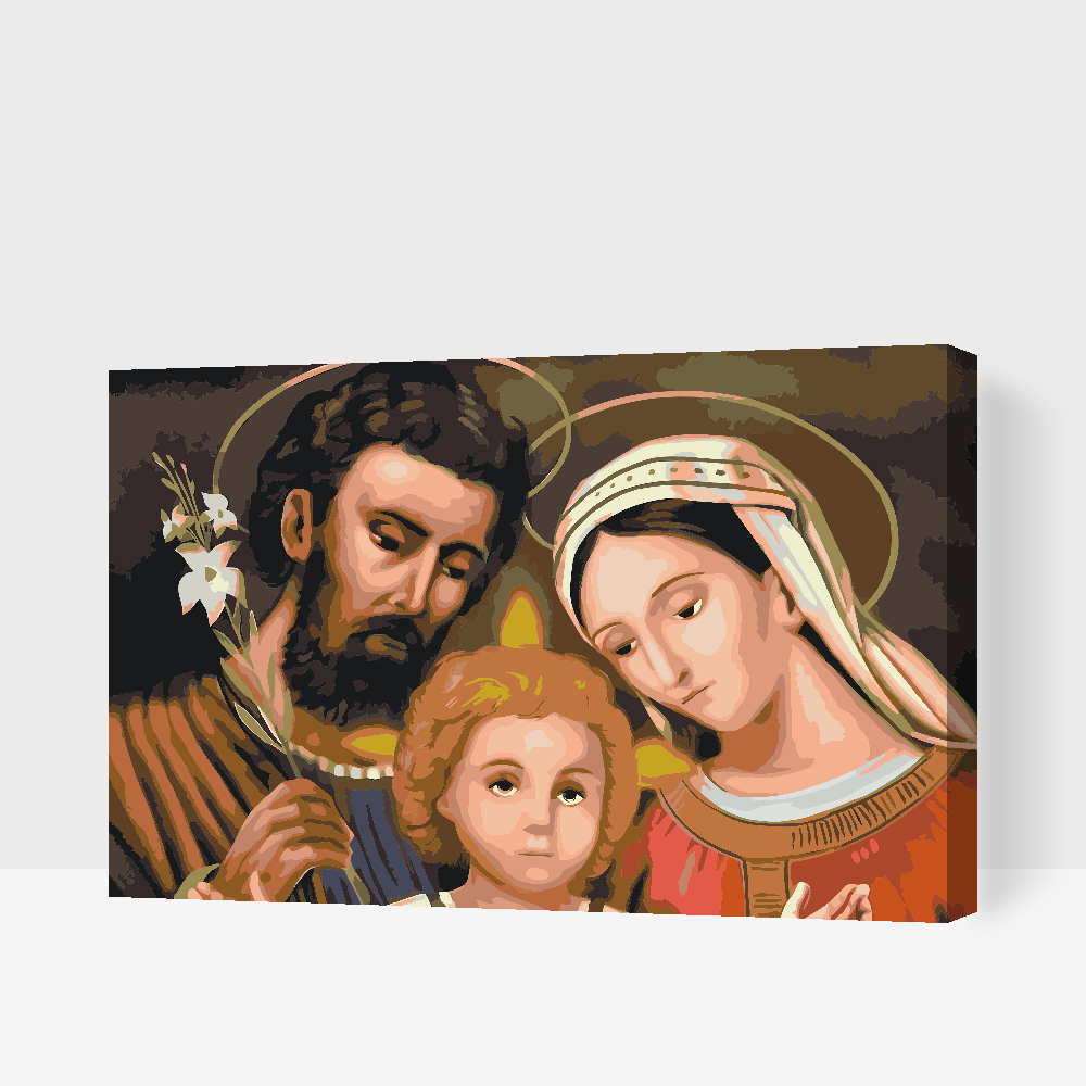Paint by Numbers - Den hellige familie