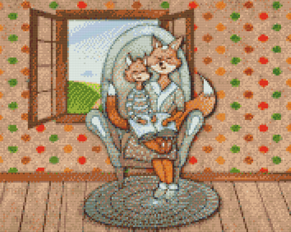 Diamond Painting - Godnatlæsning