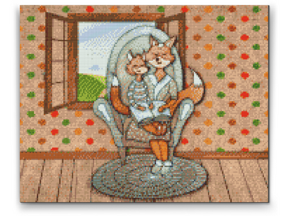 Diamond Painting - Godnatlæsning