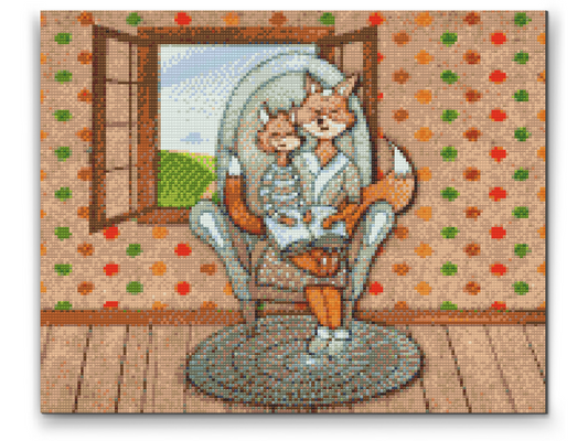 Diamond Painting - Godnatlæsning