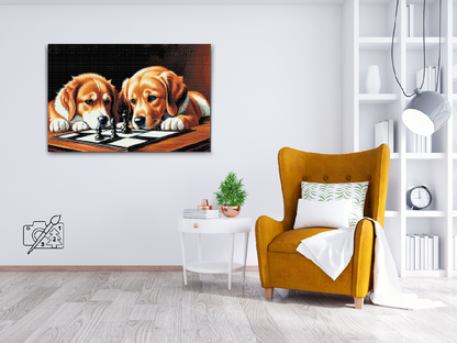 Diamond Painting - Hundeskak 1