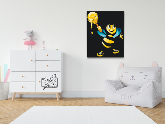 Paint by Numbers - Bi med honning
