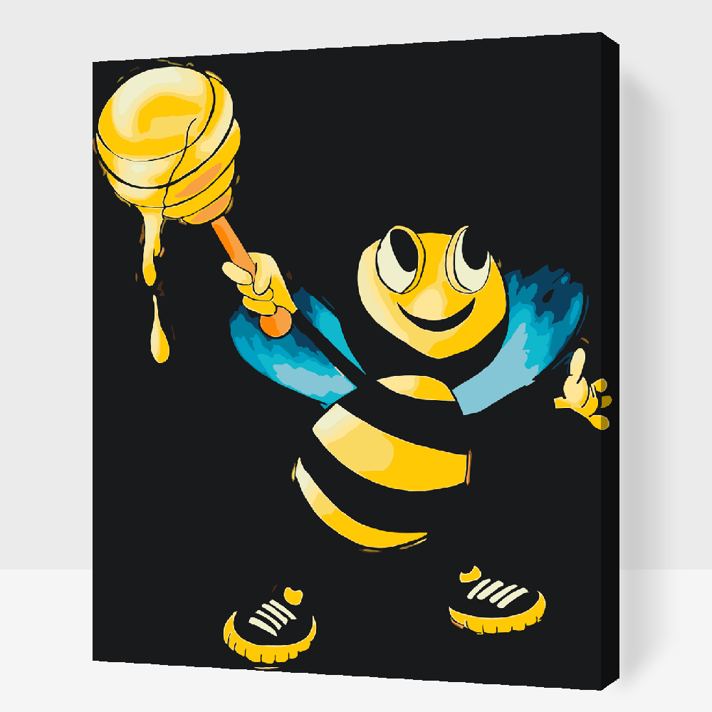 Paint by Numbers - Bi med honning