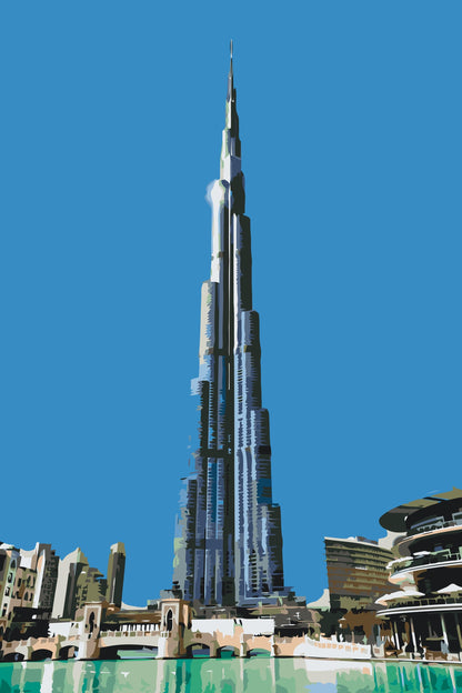 Paint by Numbers - Burj Khalifa 2