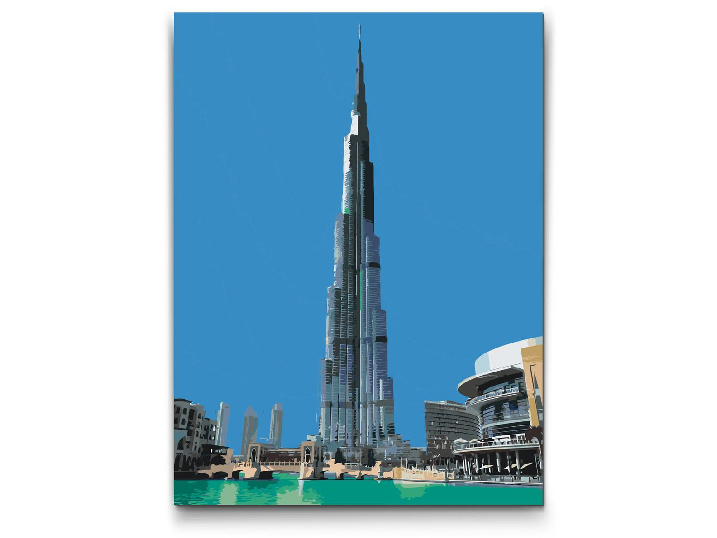 Paint by Numbers - Burj Khalifa 2
