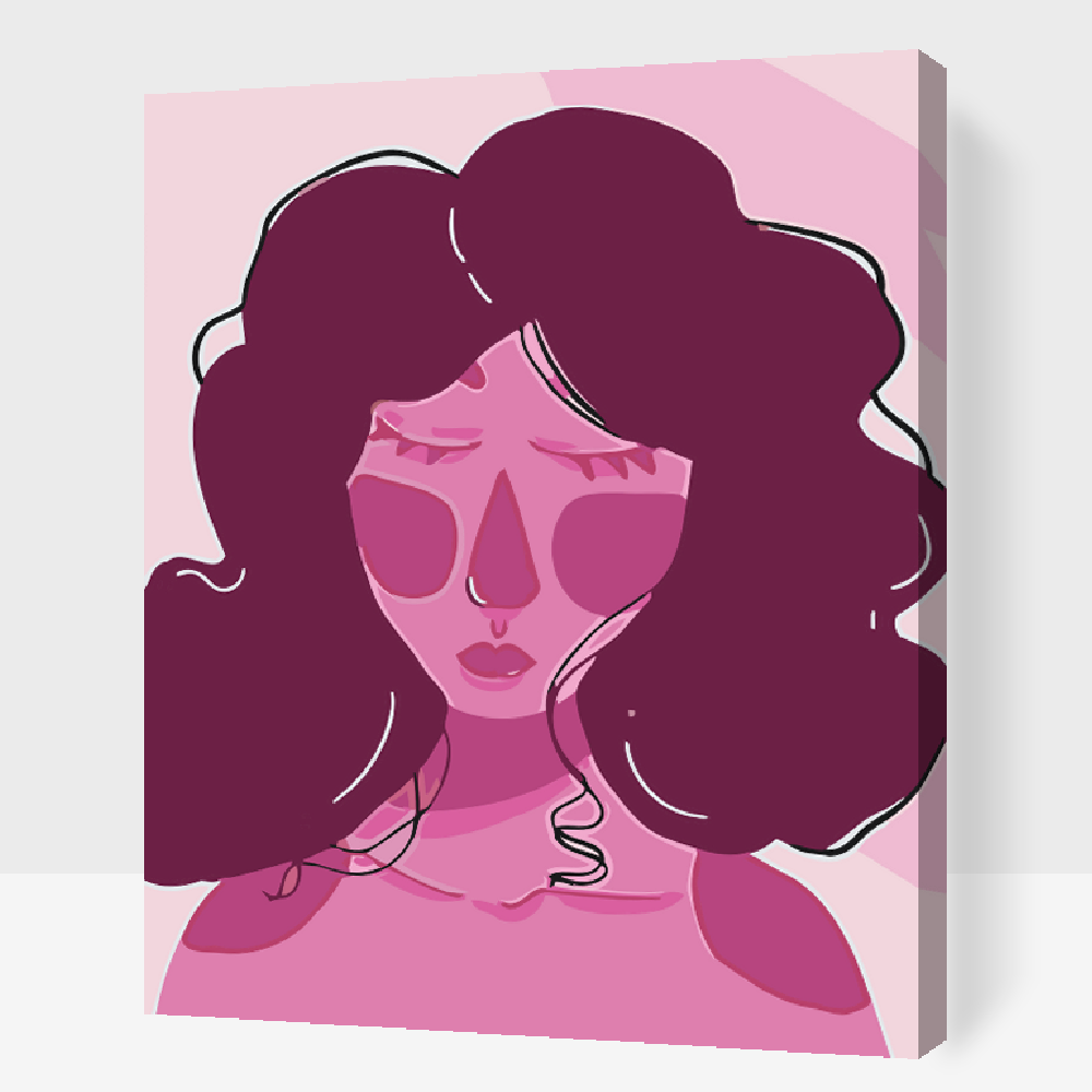 Paint by Numbers - Pink Lady