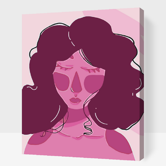 Paint by Numbers - Pink Lady