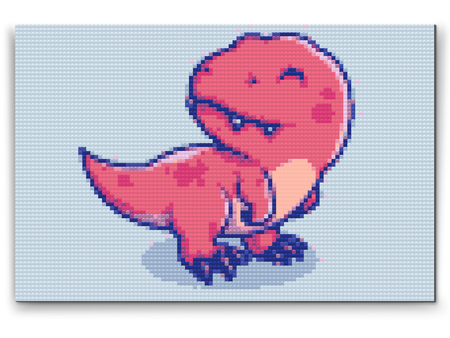 Diamond Painting - Lille dinosaur