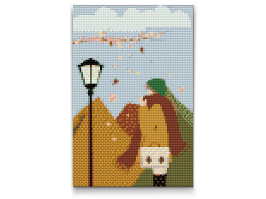 Diamond Painting - Efterårsaften