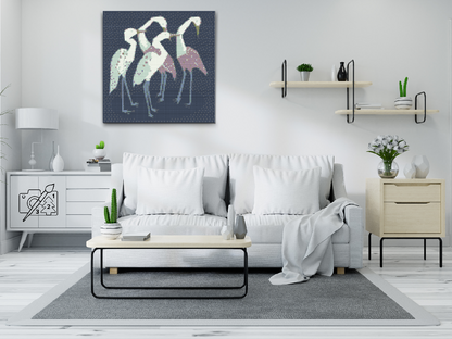 Diamond Painting - Heron-familien