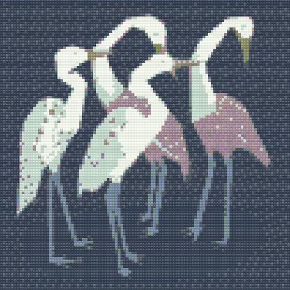 Diamond Painting - Heron-familien