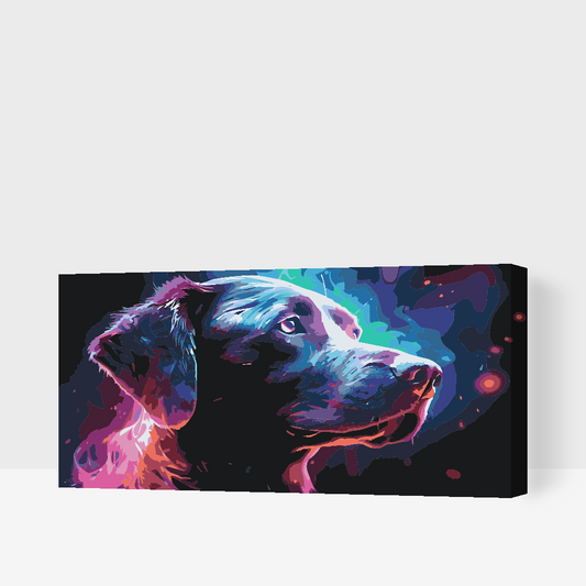 Paint by Numbers - Regnbuehund