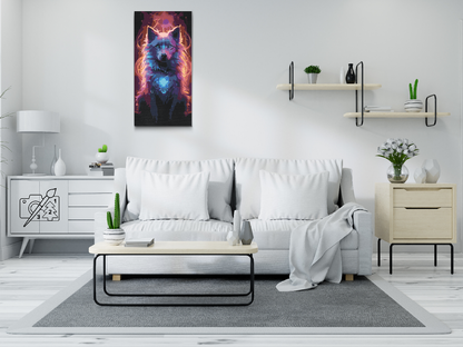 Paint by Numbers - Magisk ulv