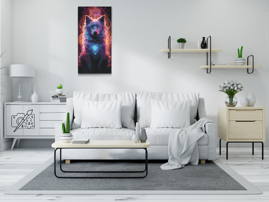 Paint by Numbers - Magisk ulv