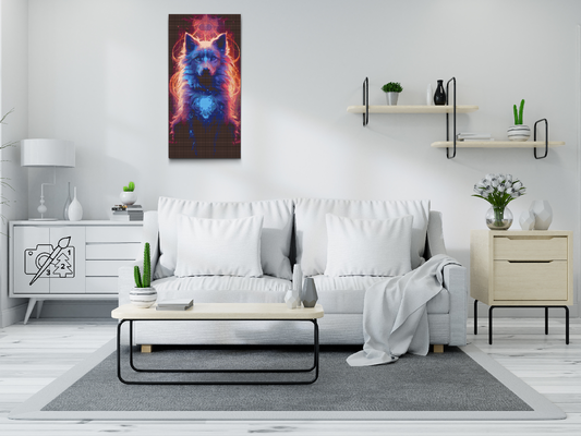 Diamond Painting - Magisk ulv