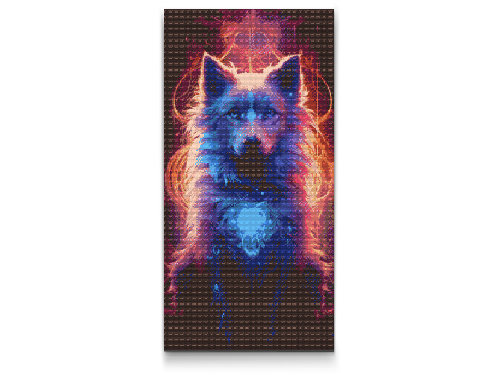 Diamond Painting - Magisk ulv