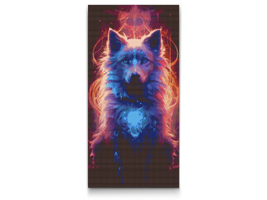 Diamond Painting - Magisk ulv