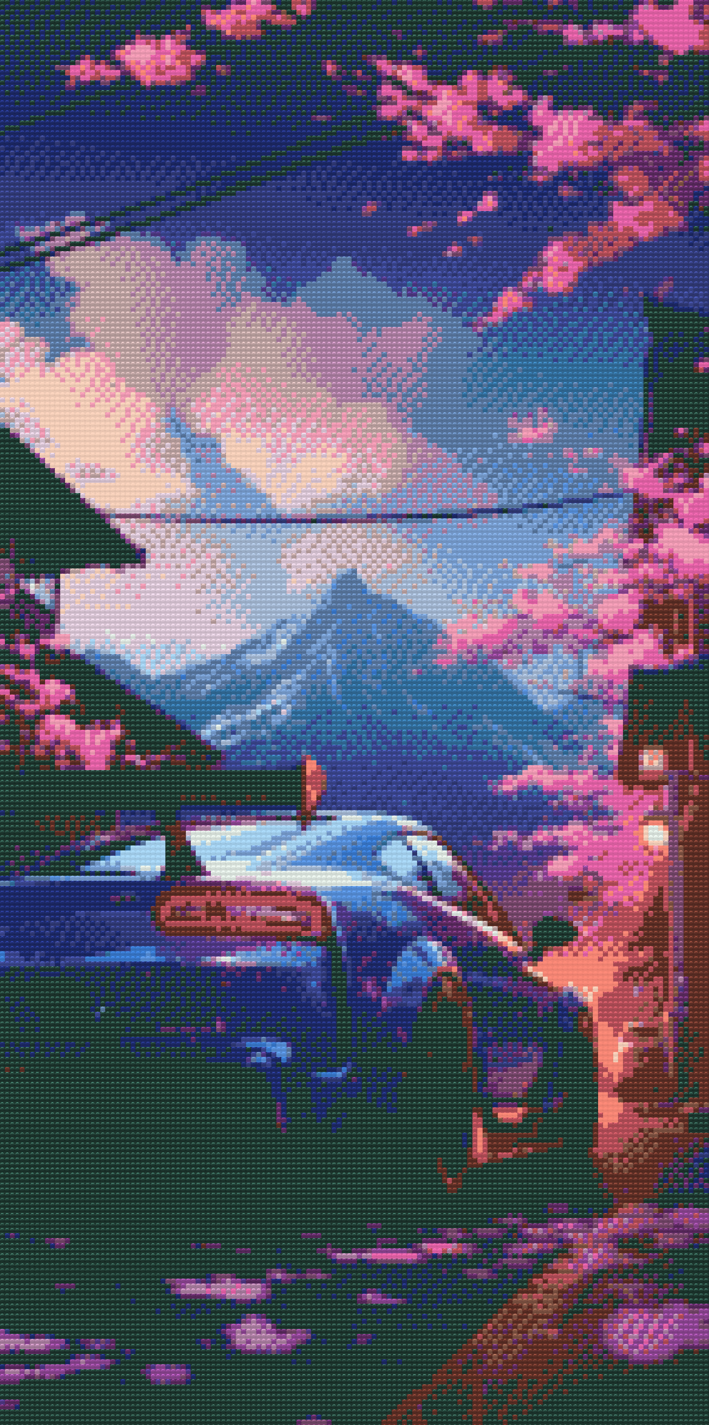Diamond Painting - Bil i Japan