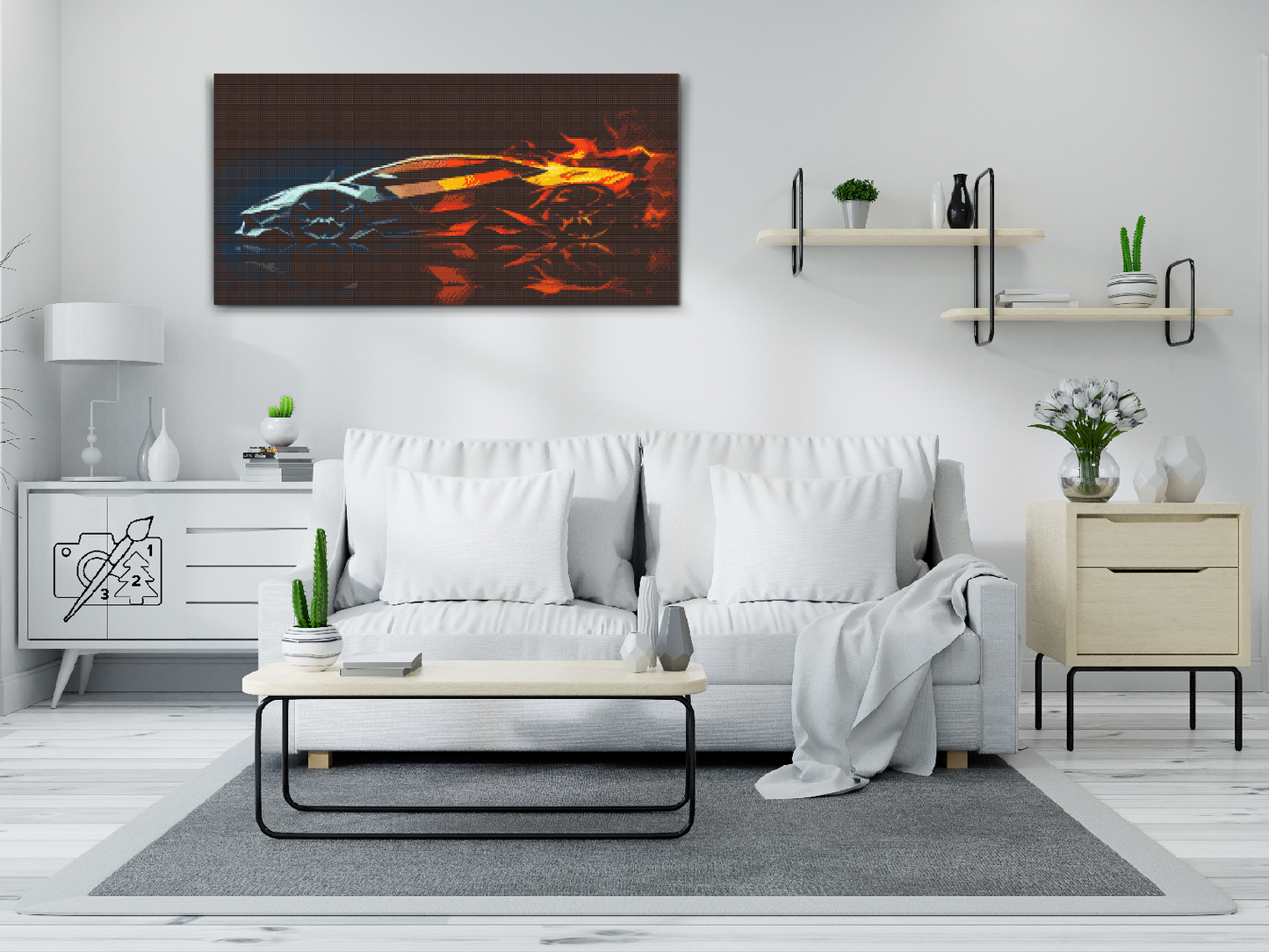 Diamond Painting - Ildvogn