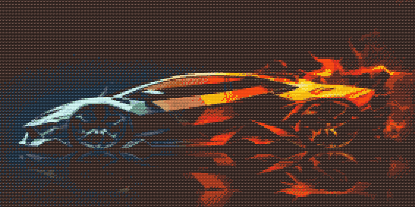 Diamond Painting - Ildvogn