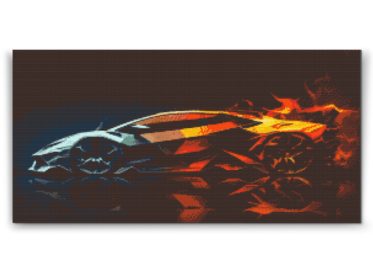 Diamond Painting - Ildvogn