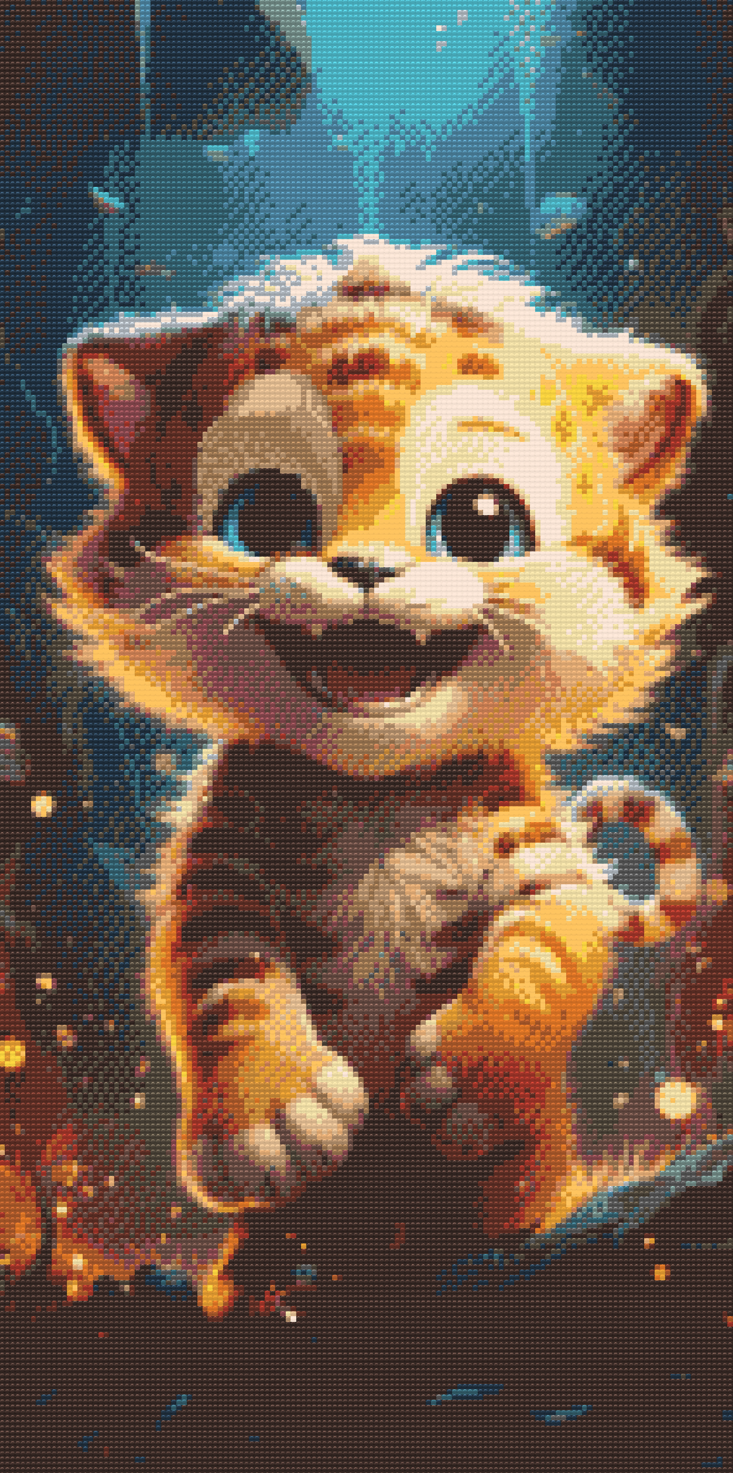Diamond Painting - Glad tiger