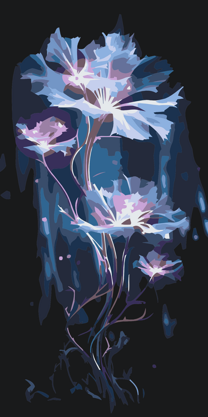 Paint by Numbers - Fantastisk plante