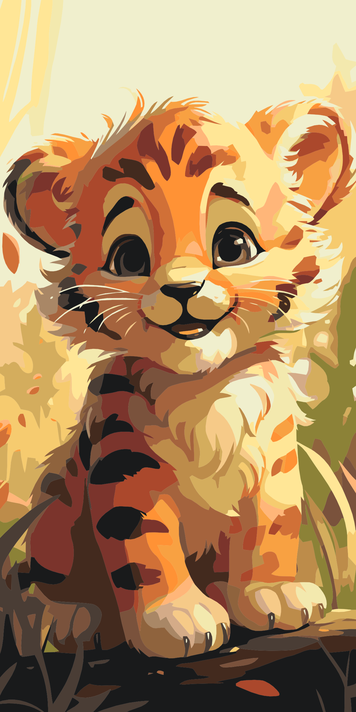 Paint by Numbers - Tigerunge