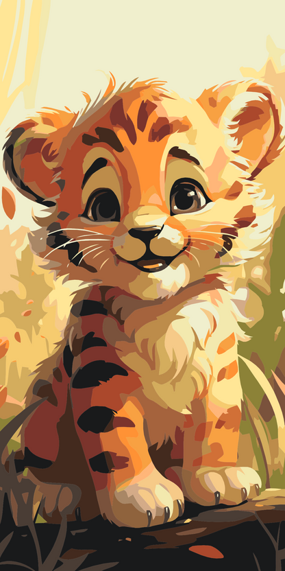 Paint by Numbers - Tigerunge