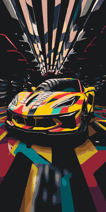 Paint by Numbers - Luksusbil