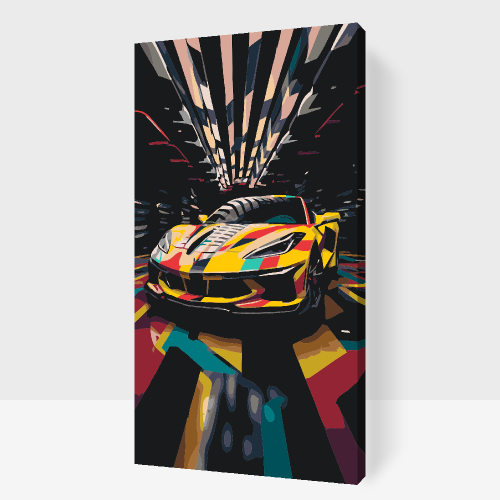 Paint by Numbers - Luksusbil