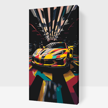 Paint by Numbers - Luksusbil