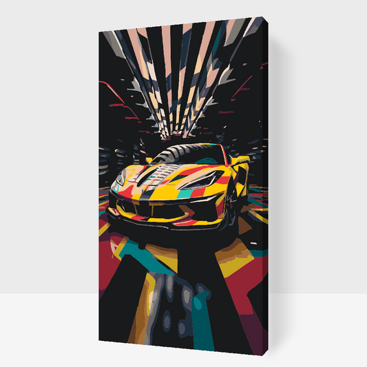 Paint by Numbers - Luksusbil