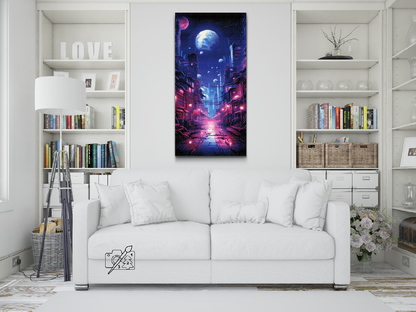 Diamond Painting - Planeter i horisonten