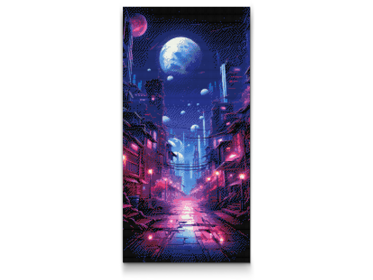 Diamond Painting - Planeter i horisonten