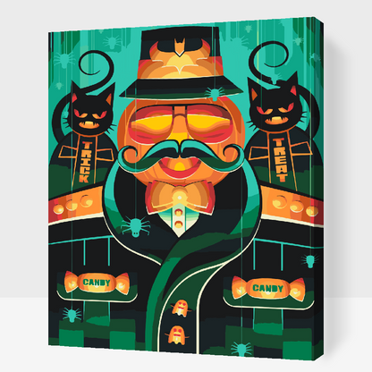 Paint by Numbers - Halloween Cats
