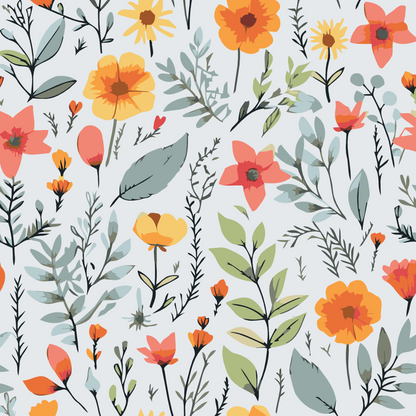 Paint by Numbers - Engblomster