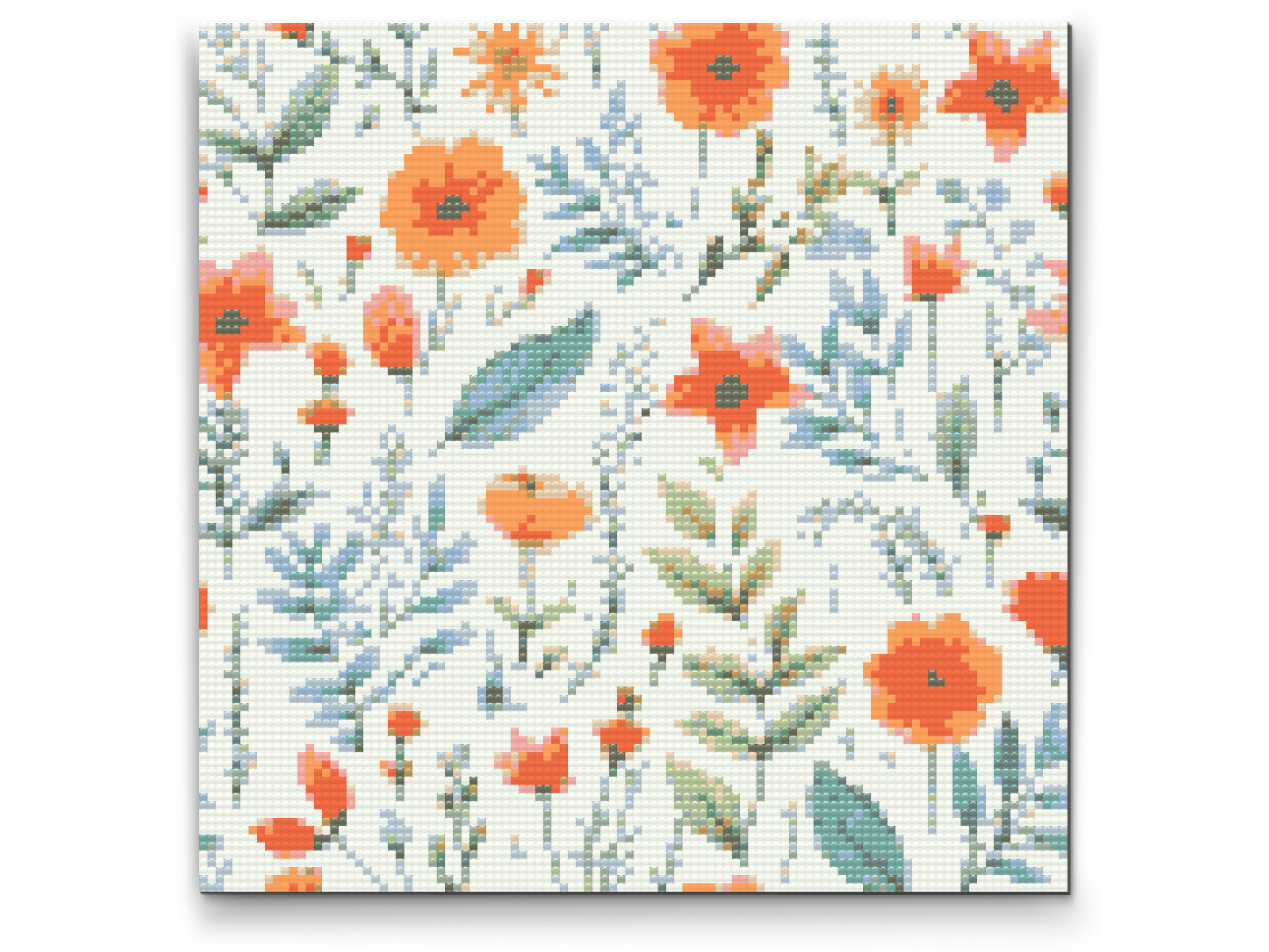 Diamond Painting - Engblomster