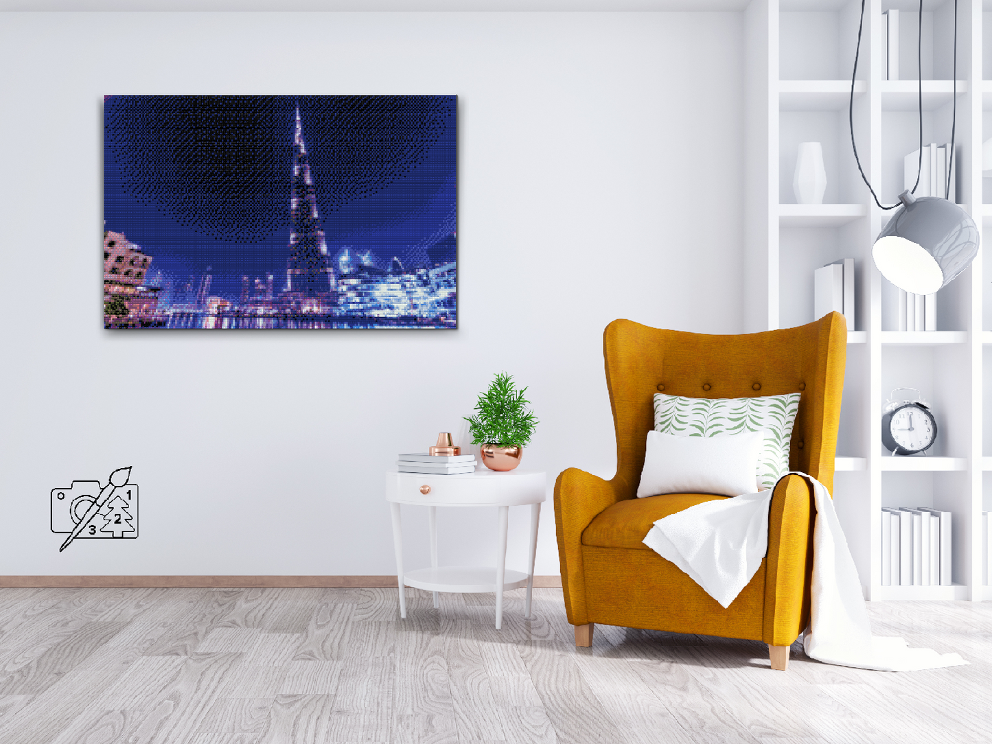 Diamond Painting - Burj Khalifa, Dubai