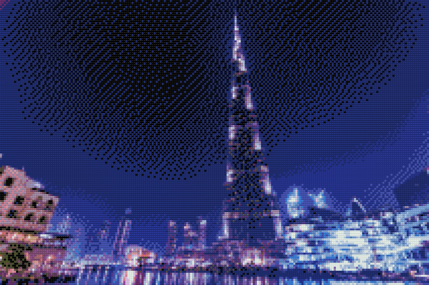 Diamond Painting - Burj Khalifa, Dubai