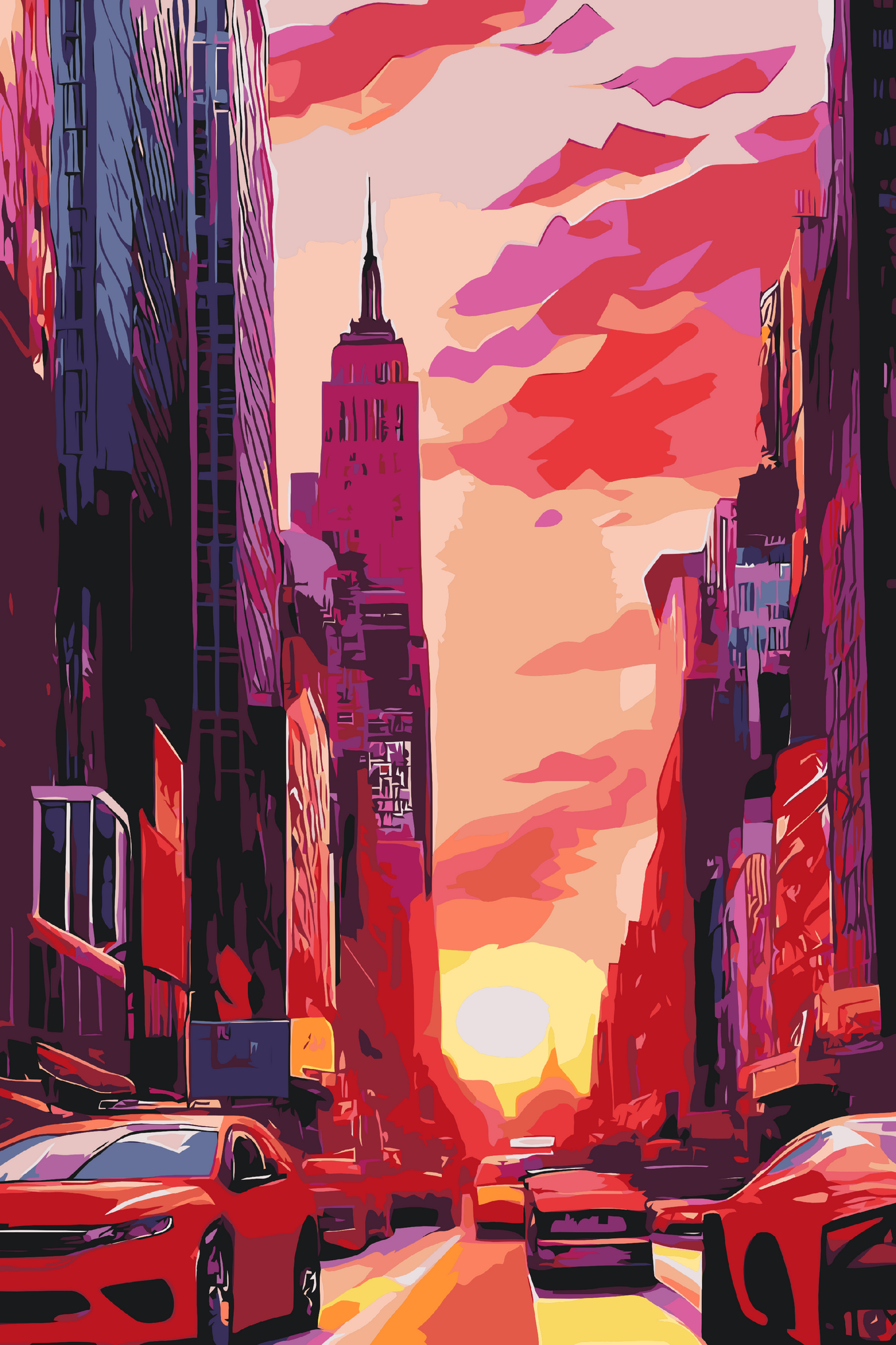Paint by Numbers - Daggry i byen