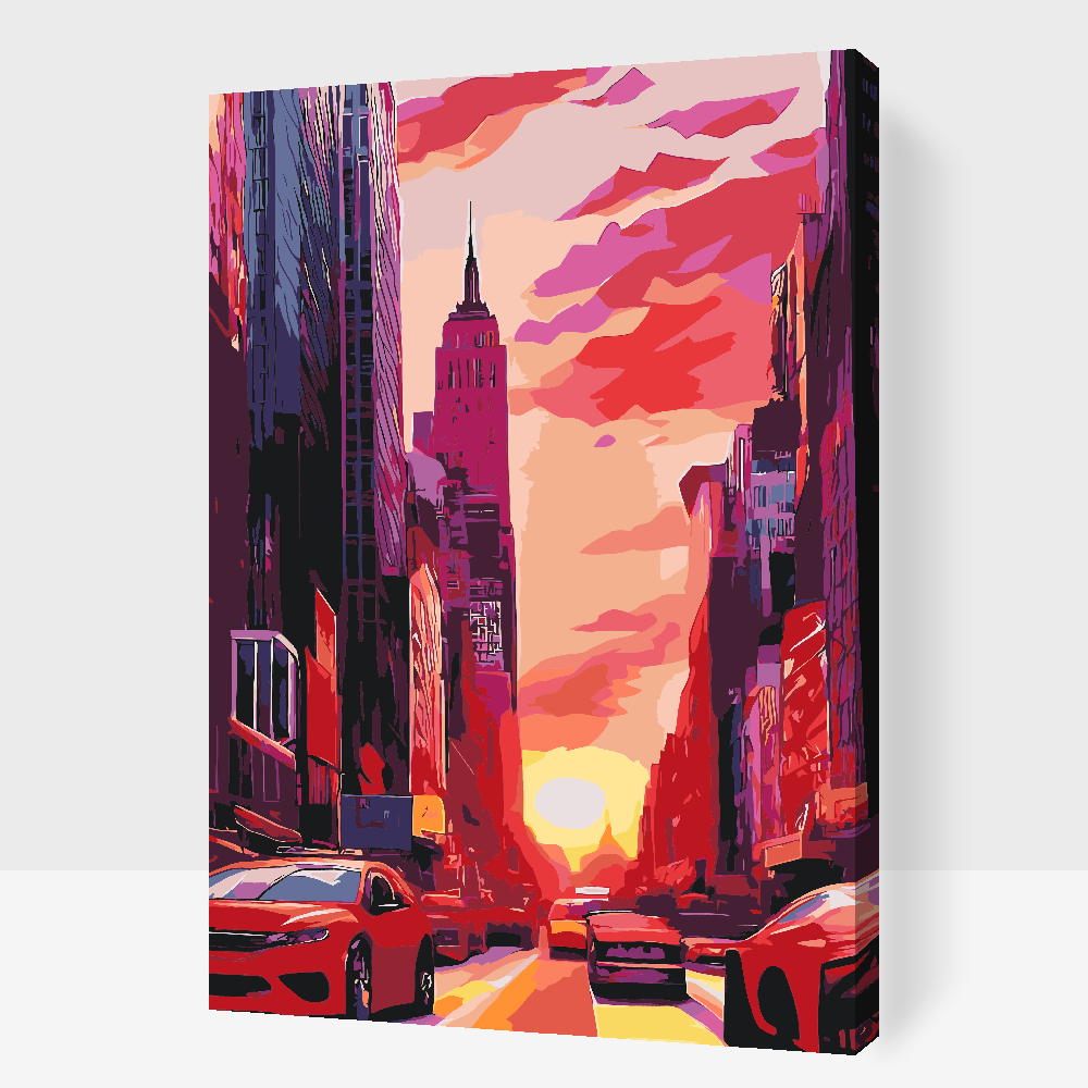 Paint by Numbers - Daggry i byen
