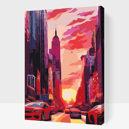 Paint by Numbers - Daggry i byen