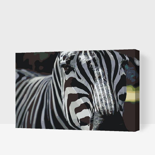 Paint by Numbers - Fokuseret på Zebraen