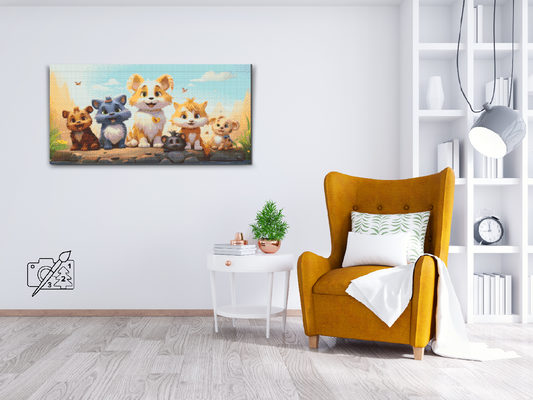 Diamond Painting - Dyrefest