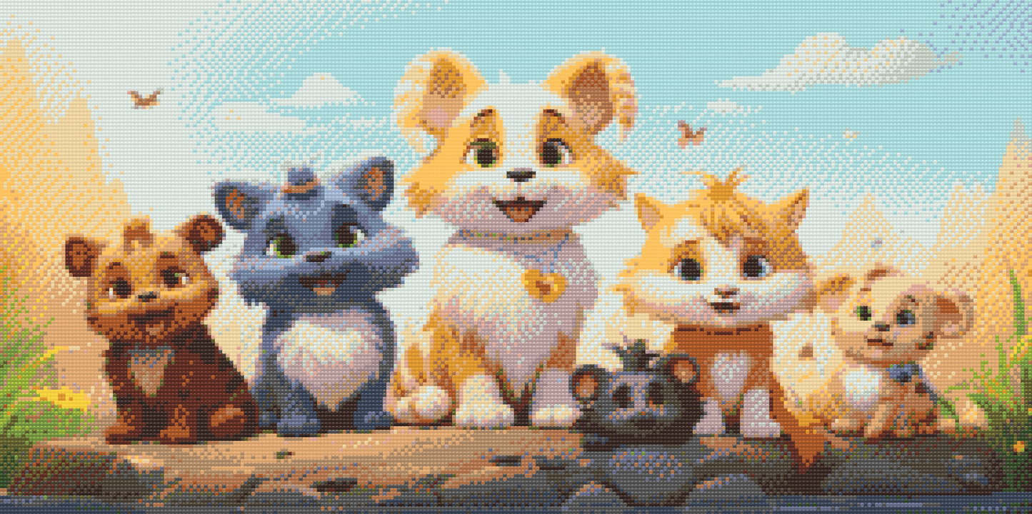 Diamond Painting - Dyrefest